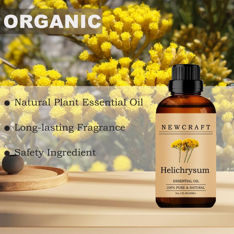 Helichrysum Essential Oils, 100% Pure and Natural Essential Oil for