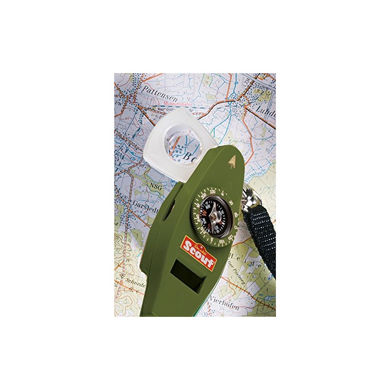 Happy People 19358 Scout Whistle with Fold-Out, 85 X 30