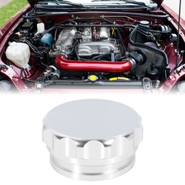 X AUTOHAUX 2" ID Aluminium Alloy Car Weld on Filler Neck Cap Oil Fuel Tank