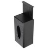 Black Wooden Tissue Box Napkin Case Elegant Style Tissue Holder