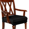 Havawish Large Velvet Dining Room Chair Seat Covers with Armrest