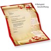 Santa Claus Christmas Letter Paper on Both Sides (50 Sheets)