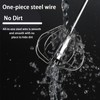 SSKHE Egg Whisk Stainless Steel Hand Push Blender Egg Beater