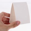 SEWACC Standing Earring Display Cards for Selling 100Pcs Necklace Jewelry