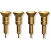 4 Electric Kistka Hot Wax Pen Replacement Tips, Brass, 4