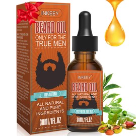 MYR Aceite De Crecimiento De Barba Para Hombres - Aceite Acondicionador Para Barba Rico En Aceite De Jojoba Y Aceite De Almendras Dulces Múltiples Extractos Naturales - Suavizante Y Cuidado De Barba-F