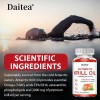 Cápsulas De Aceite De Krill Antártico Astaxantina Omega-3