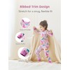 PATPAT Baby Pajama Sets with Bamboo Viscose, Snug fit Cooling