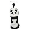 PU Leather Golf Wood Head Covers Waterproof Cartoon Cute Thicken