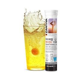 Chong Kun Dang Xantiba Foaming Vitamin C 1100 20 tablets 12 tins (240 days supply) / 종근당 잔티바 발포 비타민C 1100 20정 12통(240일분)