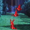 Wind Chime Solar Chimes Warm Light Solar Waterproof Wind Bell