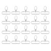 20Pcs Lobster Clasps Swivel Snap Hooks Zinc Alloy Keychain Hooks