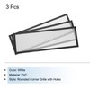 MECCANIXITY 3PCS PC Dust Filter, 360mmx120mm PVC Computer Case Cooler