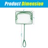AQUANEAT 8 Inch Aquarium Fish Net, Wastes Skimming Cleaning Tool