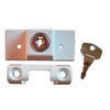 Siegenia Rotary Lock Cylinder White - Window Lock