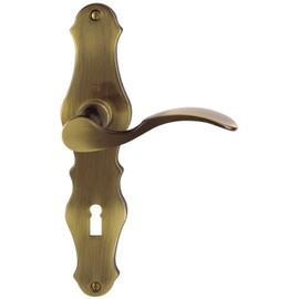 HOPPE Weimar M112SLN/2007 MS F73 OB Long Plate Fitting 72 mm DIN L/R