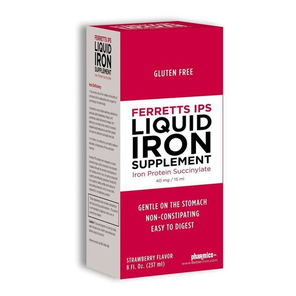 Ferretts IPS Iron Supplement - Liquid 8oz