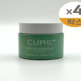 Aloe 김정문알로에 큐어 리알로에 시그니처 크림 55ml 4개(SH) Kim Jung Moon Aloe Cure Real Aloe Signature Cream 55ml 4pcs (SH)