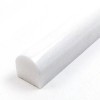 Tileville Thassos White Marble 1/2 x 12 Pencil Liner Trim