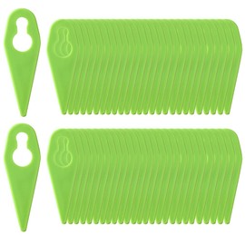 FourShow 100Pcs【PA6】 Plastic Blades Compatible with Gtech Grass Trimmer Strimmer ST01 ST02 ST04 ST05 ST20 GT3.0 GT4.0 GT50