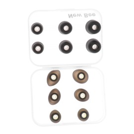 CIYODO Comfortable Earphone Ear Caps Memory Sponge Earplugs Removable Tips Noise Isolating Buds for Travel