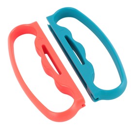 Boxing Hand Grip, for Fitness Boxing Enhance Gaming Experience, Controller Clasp for Switch OLED Accessories (Red+Blue)