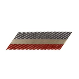 B&C Eagle 3X120/33 Offset Round Head 3-Inch x .120 x 33 Degree Bright Smooth Shank Paper Tape Collated Framing Nails (2,500 per box)
