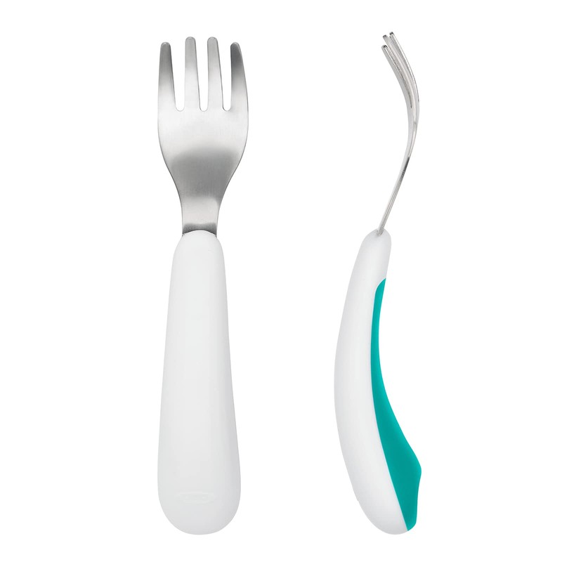 OXO Tot Fork & Spoon Set- Teal , 2 Piece