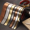 MECCANIXITY Silver Trim Peel and Stick, Self Adhesive Mirror Trim
