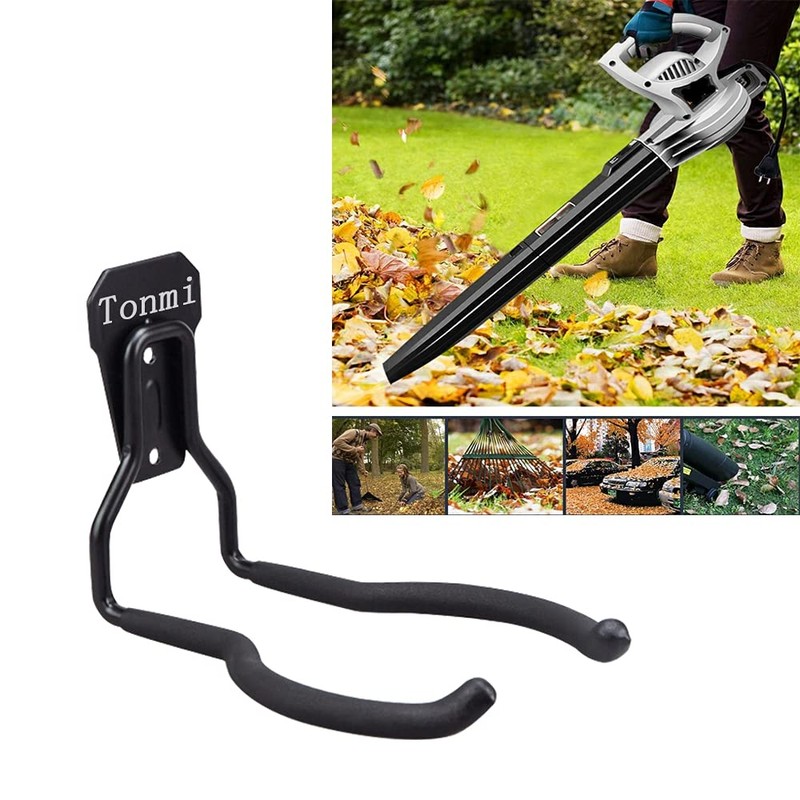 Tonmi Leaf Blower Hanger for Garage, Leaf Blower Hook for