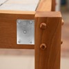 Mcredy 4 PCS Heavy Duty Universal Wood Bed Rail Hook