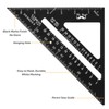 Mr. Pen- Metal Square Ruler, 7 Inch, Aluminum Rafter Square,
