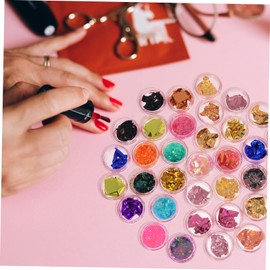 Baluue Manicure Decoration 12 Nail Art Accessory Set Easy DIY Foil Paper