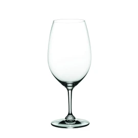 Nachtmann Vivino Bordeaux Glass | Set of 4 Wine glasses 20.6 Ounce Crystal Clear Glass | White or Red Wine Glass Set with Long Stem | Ideal for Tasting Cabernet, Pinot Noir, Bordeaux | Dishwasher Safe