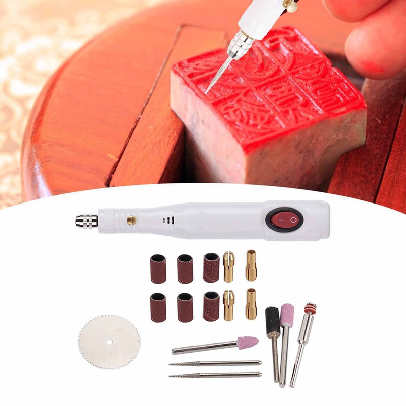 Mini Electric Grinder Set Grinding Machine Multi Rotary Tool 15000r/min