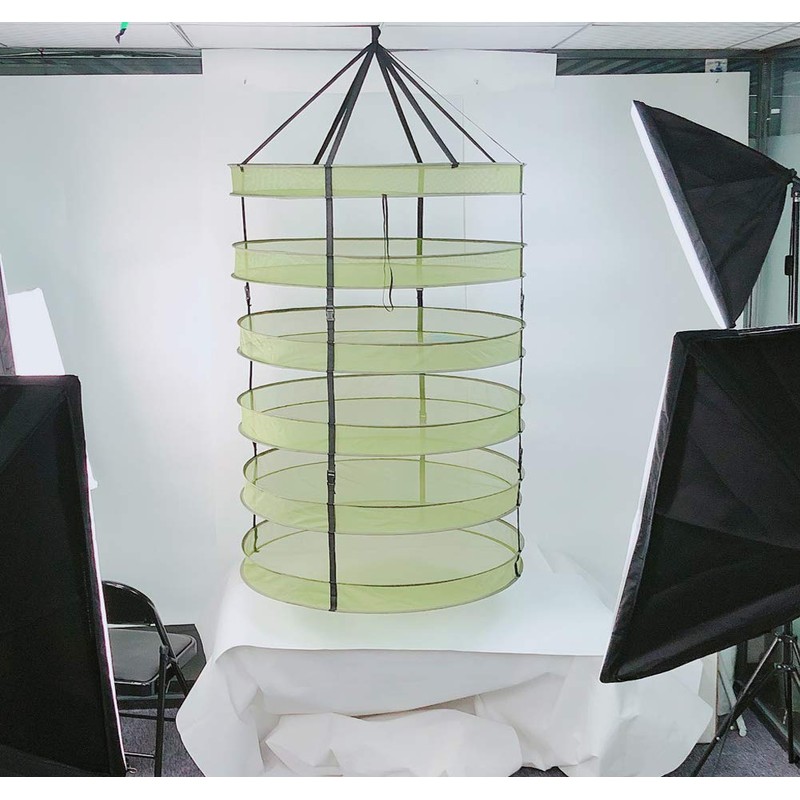 HORTIPOTS Herb Drying Rack 3 ft Hanging Dry Net 36