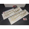 Corvette Racing Script Decals (2-Pack) C5 C6 C7 C8 Stickers