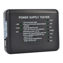 Alien Technology Probador Fuentes Poder Atx 20 24 Pines Sata Hd Pc Reparacion