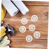 ABOOFAN 200pcs White Plastic Insulation Washers for Foam Board Support