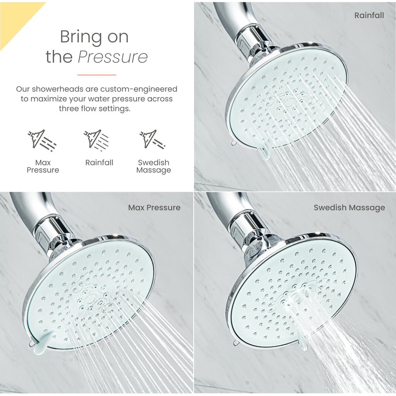 The Showerhead by Boona (King Krome) - Max Pressure