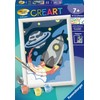 Ravensburger Paint by Numbers 20292 - Space Adventure Children from