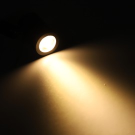 Adjustable Mini LED Spotlight Aluminum 2 Pack Indoor DC 12V Rotating for Jewelry Display Cabinet