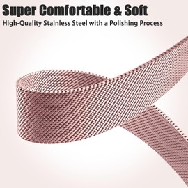 Harikiri Metal Bracelet Compatible with Popglory P66.22 mm Stainless Steel Strap for Nerunsa P66D, Donerton T50S/T50H, TOOBUR/ENOMIR/Yoever/Gydom/Poounur/RUIMEN