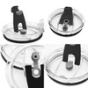 3 Packs Lids for 20oz Tumblers, CNYMANY Spill-proof Splash Resistant