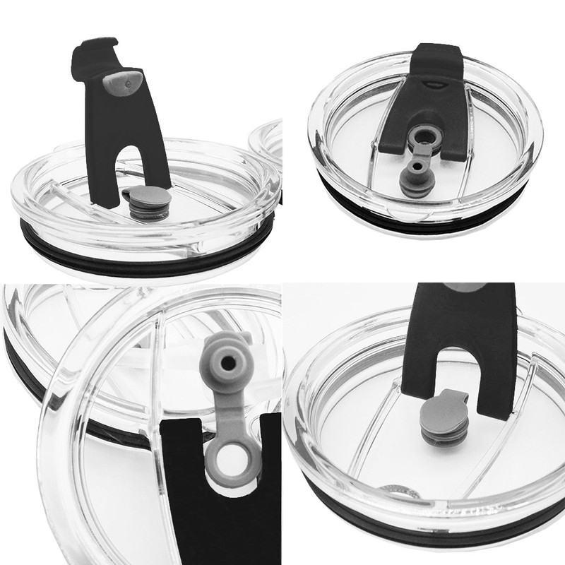 3 Packs Lids for 20oz Tumblers, CNYMANY Spill-proof Splash Resistant