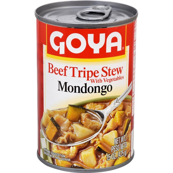 Goya Foods Beef Tripe Stew with Vegetables (Mondongo), 15 Ounce (Pack of 24)