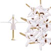 DC VOLTAGE Plasterboard Fixings, 50 Pcs Wall Plugs, Universal Plasterboard