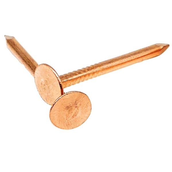 Dubbs Hardware - 1.5 Inch Copper Nails Roofing Finish -