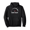 Fun Graphic- Rum Ham (empty/full fuel gauge) Pullover Hoodie