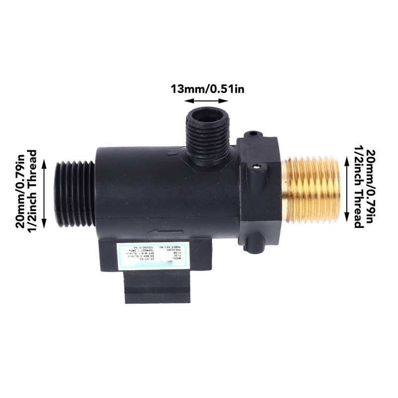 Water Flow Switch Electric Male Thread Water Flow Switch for